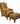 Our House 882 San Baranto Tall Back Chair and 882-O San Baranto Ottoman  - Showroom Inventory